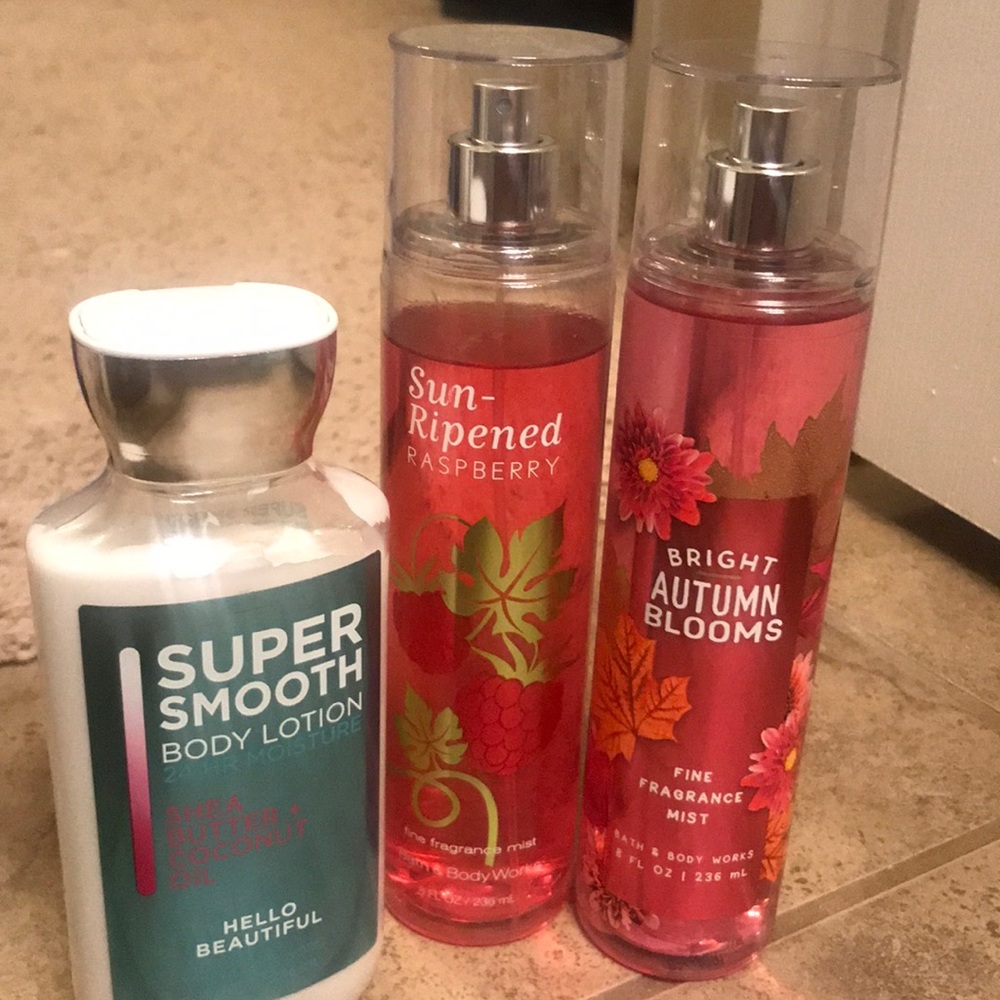 Bath and Body Works Mists and Lotion